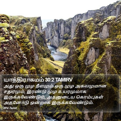 யாத்திராகமம் 30:2 TAMIRV Bible Verse Image