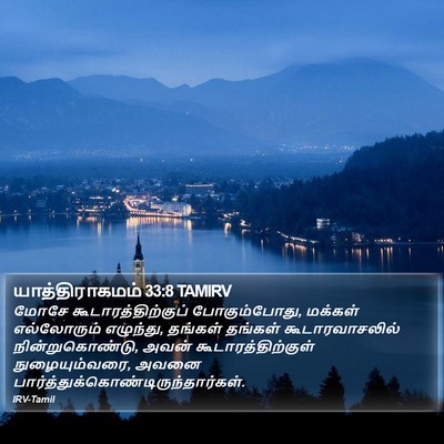 யாத்திராகமம் 33:8 TAMIRV Bible Verse Image