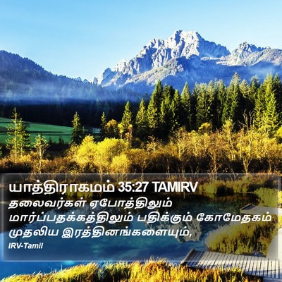 யாத்திராகமம் 35:27 TAMIRV Bible Verse Image
