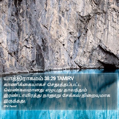 யாத்திராகமம் 38:29 TAMIRV Bible Verse Image
