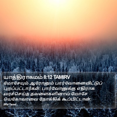 யாத்திராகமம் 8:12 TAMIRV Bible Verse Image
