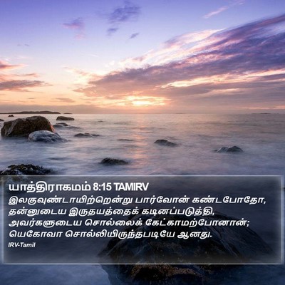 யாத்திராகமம் 8:15 TAMIRV Bible Verse Image