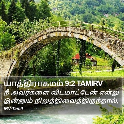 யாத்திராகமம் 9:2 TAMIRV Bible Verse Image