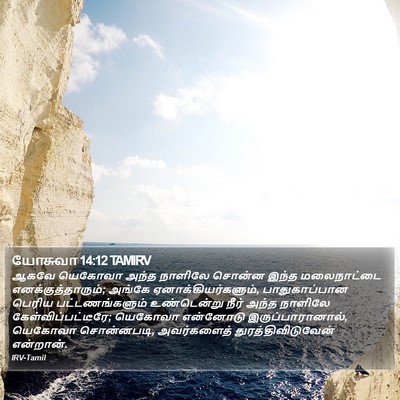 யோசுவா 14:12 TAMIRV Bible Verse Image