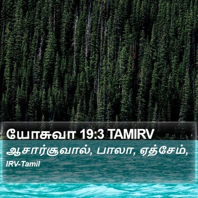 யோசுவா 19:3 TAMIRV Bible Verse Image