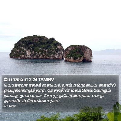 யோசுவா 2:24 TAMIRV Bible Verse Image