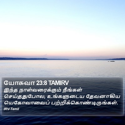 யோசுவா 23:8 TAMIRV Bible Verse Image
