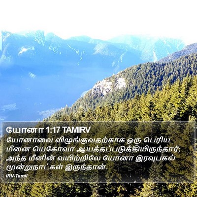 யோனா 1:17 TAMIRV Bible Verse Image
