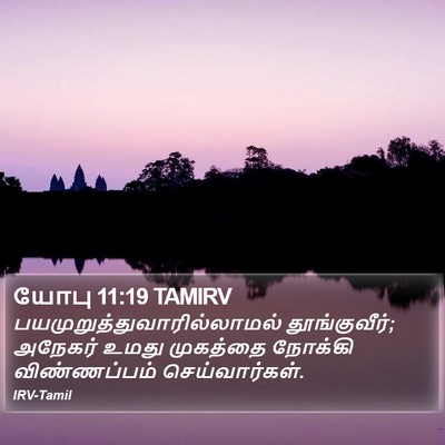 யோபு 11:19 TAMIRV Bible Verse Image