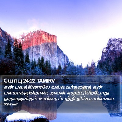 யோபு 24:22 TAMIRV Bible Verse Image