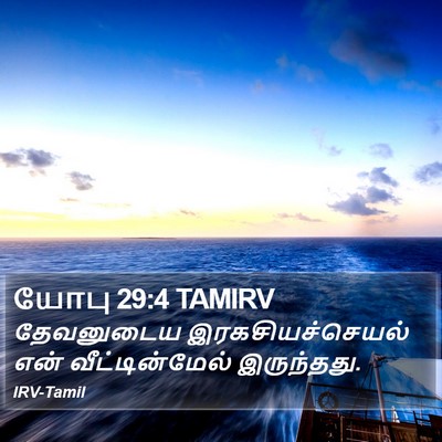 யோபு 29:4 TAMIRV Bible Verse Image