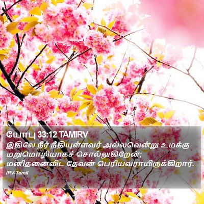 யோபு 33:12 TAMIRV Bible Verse Image