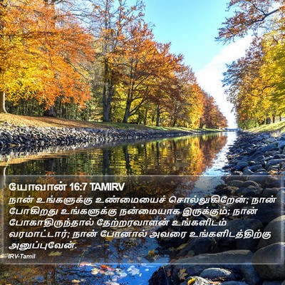 யோவான் 16:7 TAMIRV Bible Verse Image