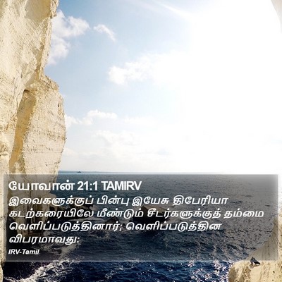 யோவான் 21:1 TAMIRV Bible Verse Image