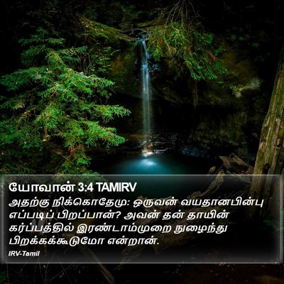 யோவான் 3:4 TAMIRV Bible Verse Image