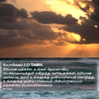 யோவேல் 2:23 TAMIRV Bible Verse Image