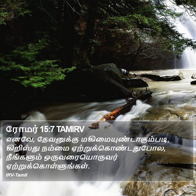 ரோமர் 15:7 TAMIRV Bible Verse Image