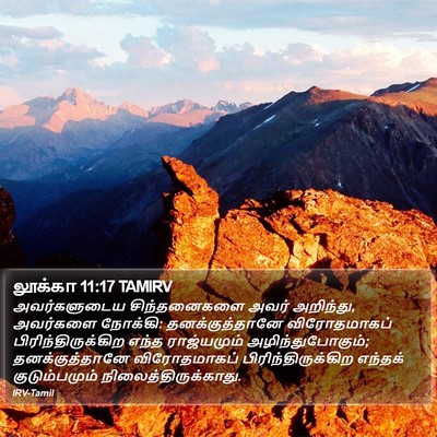 லூக்கா 11:17 TAMIRV Bible Verse Image