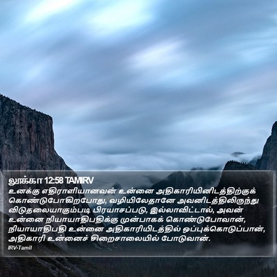 லூக்கா 12:58 TAMIRV Bible Verse Image
