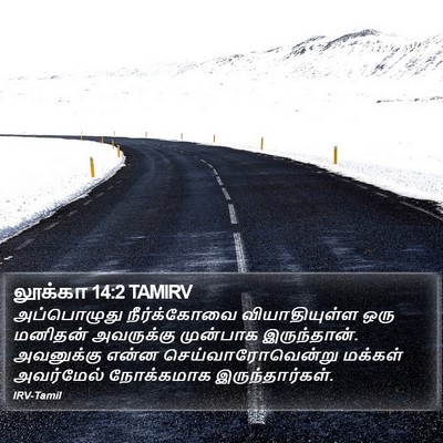 லூக்கா 14:2 TAMIRV Bible Verse Image