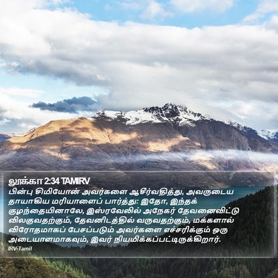 லூக்கா 2:34 TAMIRV Bible Verse Image