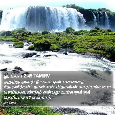 லூக்கா 2:49 TAMIRV Bible Verse Image