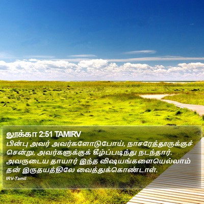 லூக்கா 2:51 TAMIRV Bible Verse Image