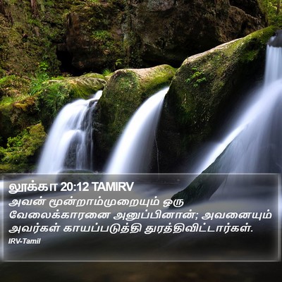 லூக்கா 20:12 TAMIRV Bible Verse Image