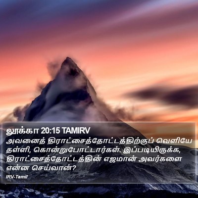 லூக்கா 20:15 TAMIRV Bible Verse Image