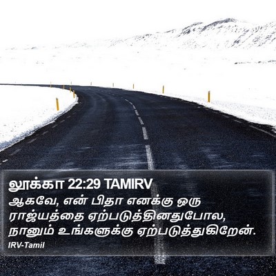 லூக்கா 22:29 TAMIRV Bible Verse Image