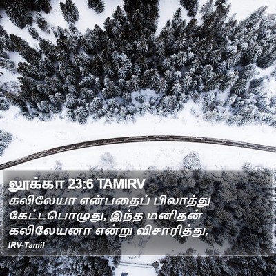 லூக்கா 23:6 TAMIRV Bible Verse Image