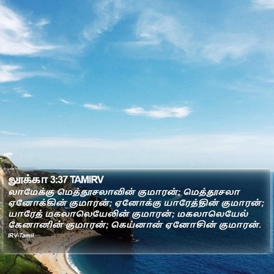 லூக்கா 3:37 TAMIRV Bible Verse Image