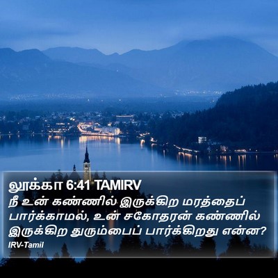 லூக்கா 6:41 TAMIRV Bible Verse Image