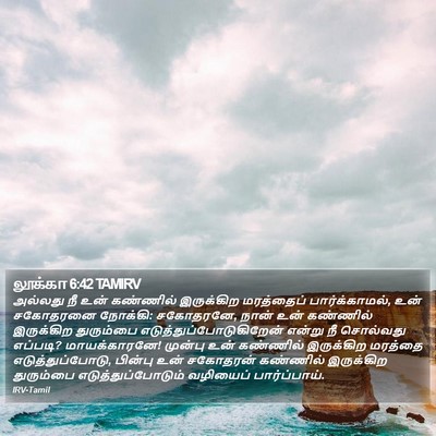 லூக்கா 6:42 TAMIRV Bible Verse Image