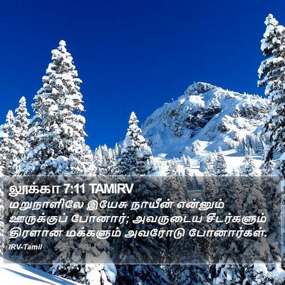 லூக்கா 7:11 TAMIRV Bible Verse Image