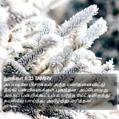 லூக்கா 8:33 TAMIRV Bible Verse Image