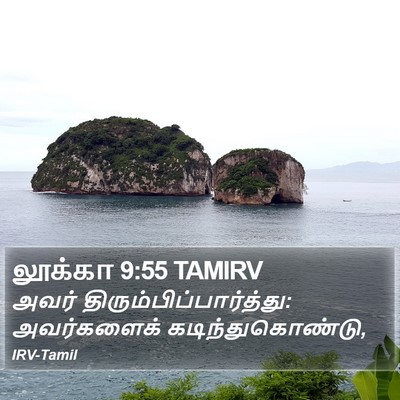 லூக்கா 9:55 TAMIRV Bible Verse Image