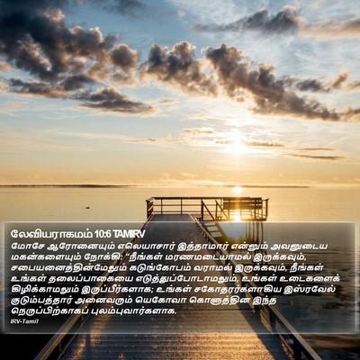 லேவியராகமம் 10:6 TAMIRV Bible Verse Image