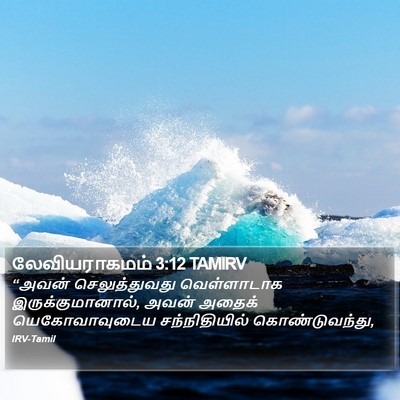 லேவியராகமம் 3:12 TAMIRV Bible Verse Image