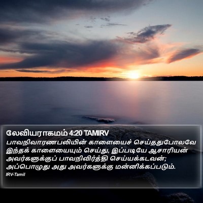 லேவியராகமம் 4:20 TAMIRV Bible Verse Image