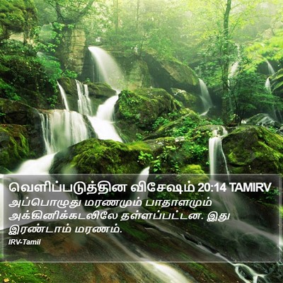 வெளிப்படுத்தின விசேஷம் 20:14 TAMIRV Bible Verse Image