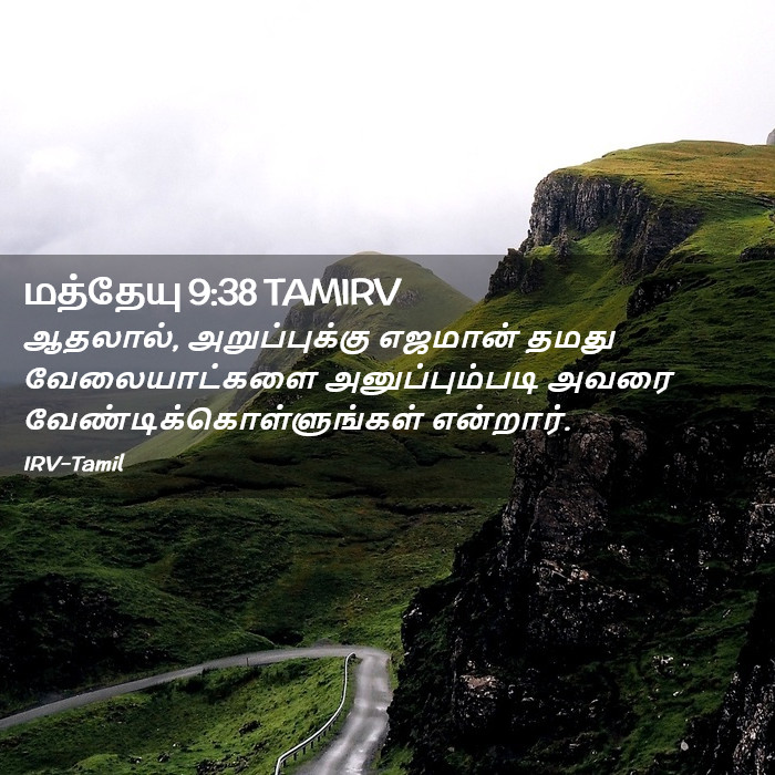 மத்தேயு 9:38 TAMIRV - ஆதலால்,