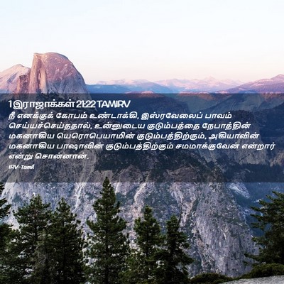 Picture 02 - 1 இராஜாக்கள் 21:22 TAMIRV - நீ எனக்குக் கோபம் - Bible Verse Picture