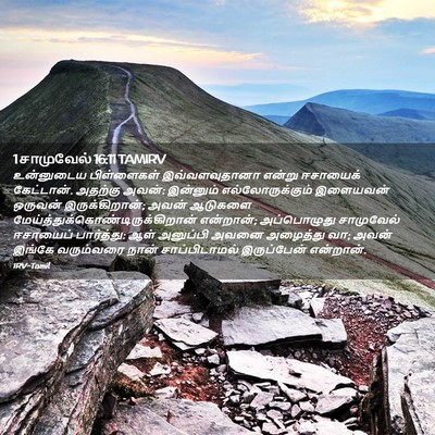 Picture 02 - 1 சாமுவேல் 16:11 TAMIRV - உன்னுடைய - Bible Verse Picture