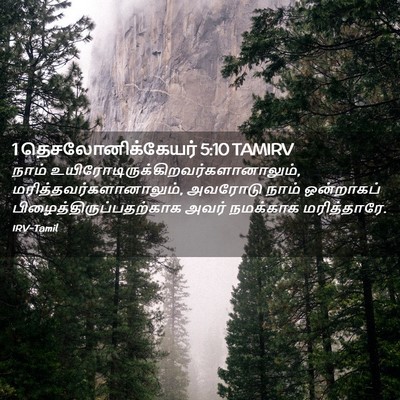 Picture 02 - 1 தெசலோனிக்கேயர் 5:10 TAMIRV - நாம் - Bible Verse Picture