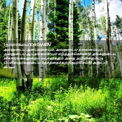Picture 02 - 1 நாளாகமம் 10:9 TAMIRV - அவனுடைய - Bible Verse Picture