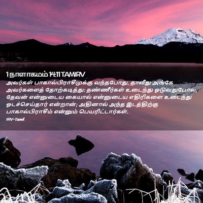 Picture 02 - 1 நாளாகமம் 14:11 TAMIRV - அவர்கள் - Bible Verse Picture