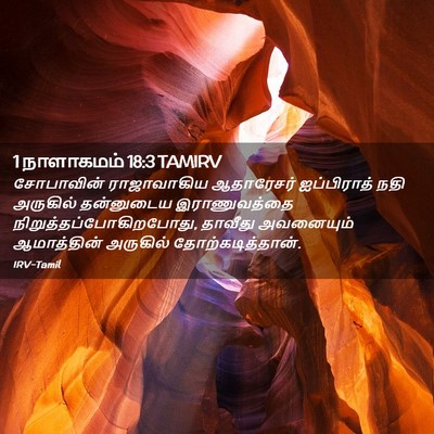 Picture 02 - 1 நாளாகமம் 18:3 TAMIRV - சோபாவின் - Bible Verse Picture