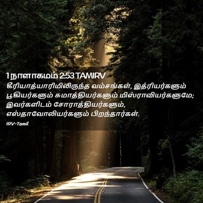 Picture 02 - 1 நாளாகமம் 2:53 TAMIRV -  - Bible Verse Picture