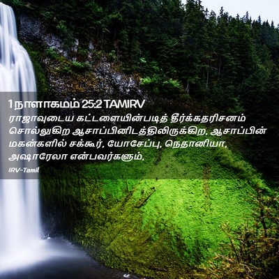 Picture 02 - 1 நாளாகமம் 25:2 TAMIRV - ராஜாவுடைய - Bible Verse Picture